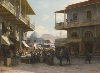 Vista de Tiflis, 1874