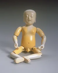Figura Articulada de um Menino, período Kangxi (1662-1722) (ver também 272188)