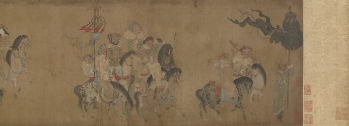 Cai Wenji Retornando à China, do século XVII ao XVIII