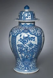 Vaso com Tampa, 1662-1722