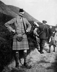 Príncipe Arthur 1883-1938, filho único de Arthur, duque de Connaught, 1908.
