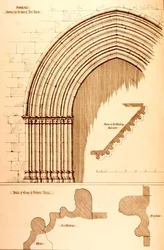 Doorway from the House of Pierre Raleine, Figeac, France, from 