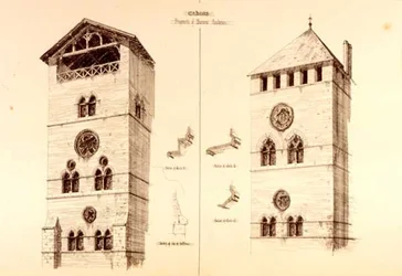 Fragmentos de Residências Baroniais, Cahors, França, de 