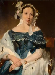 Retrato de uma mulher, 1830.