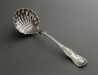 Concha perfurada, c. 1825-1846 (prata)