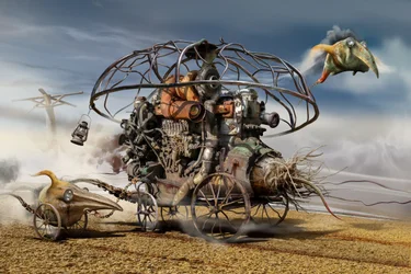 Caravana Steampunk do Deserto