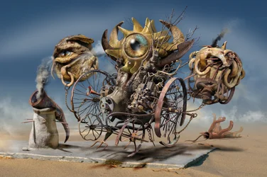 Criaturas do Deserto Steampunk