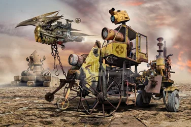 Expedição Steampunk ao Deserto