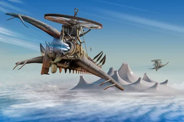 Viajantes do Céu Steampunk