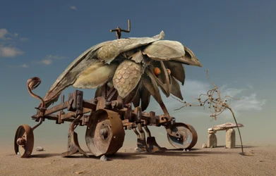 Máquina Surreal do Deserto