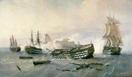 Defesa do promontório de Havana em 1762, c.1898
