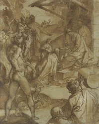 A Adoração dos Magos, 1550-78.
