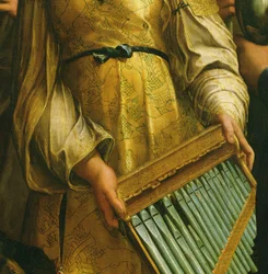 São Cecília cercada por São Paulo, São João Evangelista, Santo Agostinho e Maria Madalena, c.1513 (detalhe de 182507)