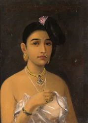 Malabar Beauty, de Raja Ravi Varma