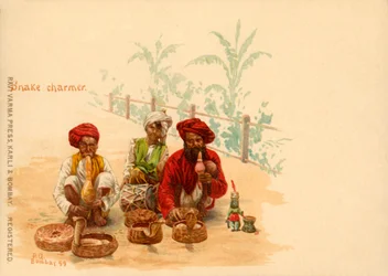 Encantador de serpentes, 1899.