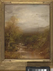 Pool In The Adirondacks (óleo sobre tela)