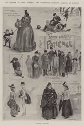 O retorno de Lord Roberts, a chegada do comandante-chefe em Londres