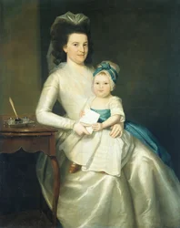 Lady Williams e Criança, 1783.