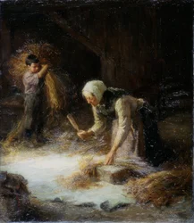 Threshing as colisões, 1899