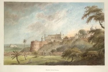 Adicionar. Ou. 4877, Outra vista do palácio em Farrukhabad