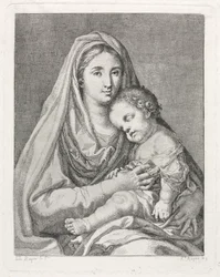 Madonna and Child (depois de Francisco Bayeu y Subias)