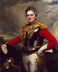Capitão Alexander McInnes, 2nd Life Guards, 1821 por volta de