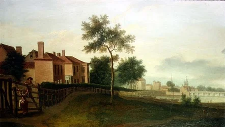 O Tâmisa de Battersea (petróleo)