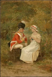 O namoro do voluntário, 1798