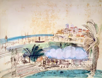 Antibes, O Caminho de ferro