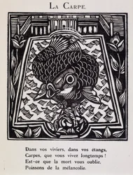 Carpa - em "Le Bestiaire ou cortege d
