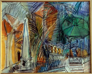 Jardim público em Hyeres