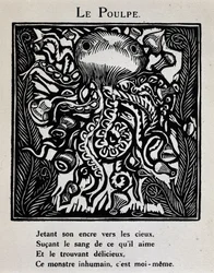 Le octopus - em "Le Bestiaire ou cortege d