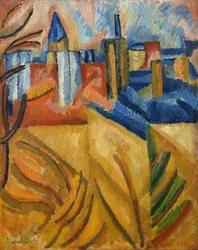 Os telhados vistos da Rue Seguier