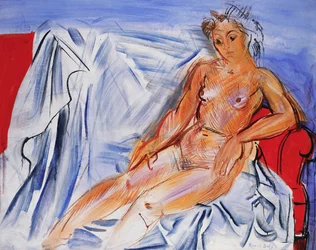 Nua no sofá; Nu au Canape