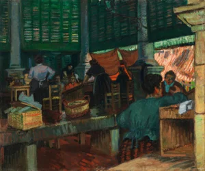 O mercado do peixe, Marselha