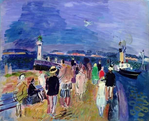 O cais de Honfleur