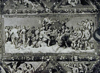 O Casamento do Cupido, da "Loggia do Cupido e da Psique".