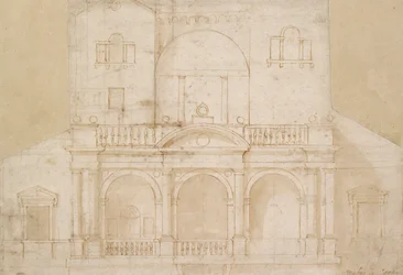 Projeto Arquitetônico Villa Madama, início do século XVI
