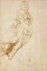 Reto: Estudo para a Figura de Melpomene, c1500-1520