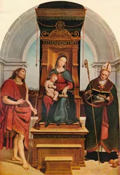 A Madona Ansidei, 1505, 1911