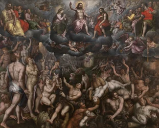 O Juízo Final, c.1588-89 (óleo sobre painel)