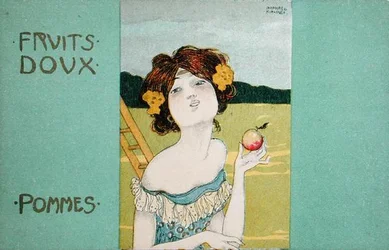 Maçãs, frutas doces