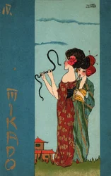 Geishas, c.1900 (ilustração)