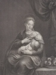 A Madonna del Latte, 1815.