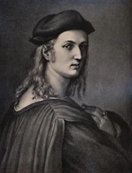 Raphael Sanzio, artista renascentista italiano, século XVIII ou XIX, 1894
