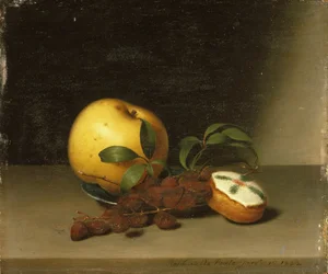 Ainda vida com bolo, 1822