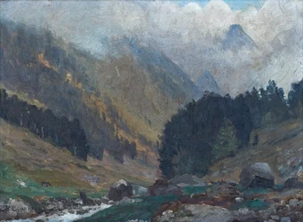 Vallee de Lutour, 8-9-1939 (óleo sobre madeira)