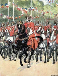Primeira Guerra Mundial: desfile da vitória nos Campos Elíseos