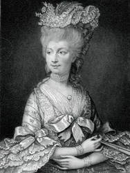 Rainha Charlotte, rainha consorte de George III, século XIX.