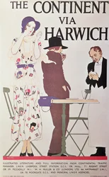 O Continente Via Harwich (cartaz)